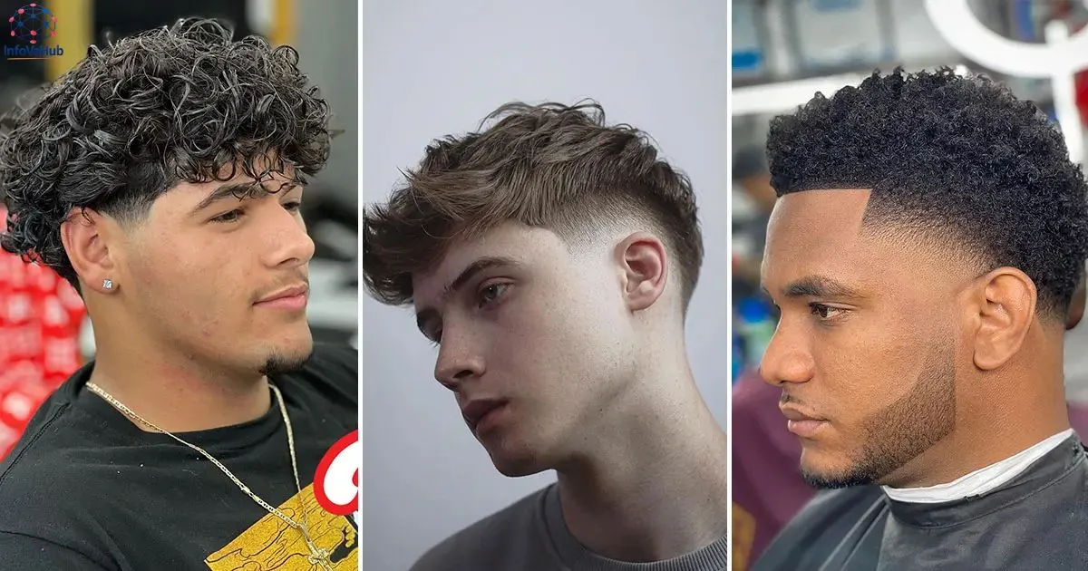 Low Taper Fade Curly Hair