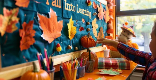 Autumn Decorating Ideas For School