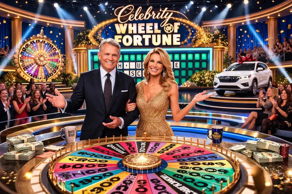 Celebrity Wheel of Fortune Host Who’s Leading the Show